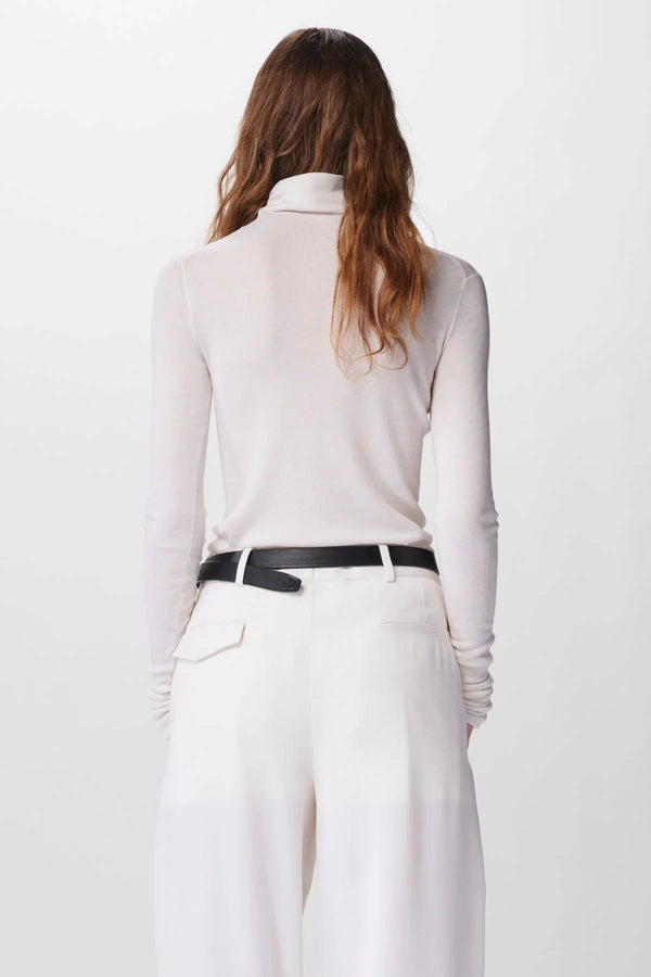 Ann Demeulemeester Xaveria Knitted High Neck Top