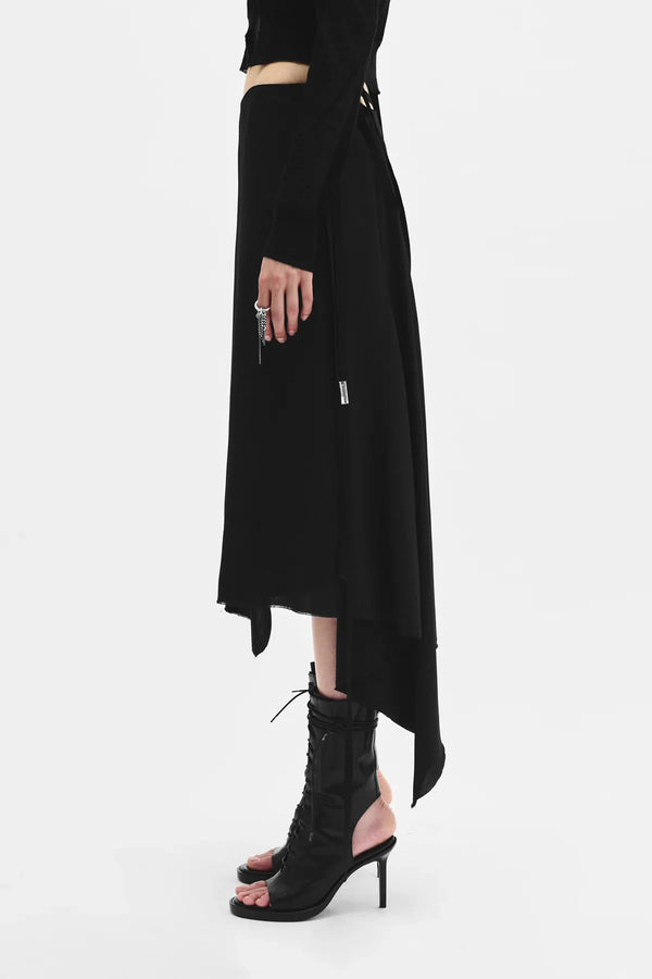 Ann Demeulemeester Ylva Mid Wrap Skirt