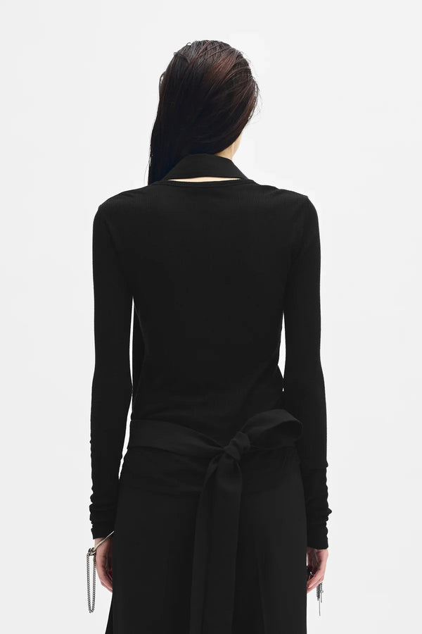 Ann Demeulemeester Yvona Plastron