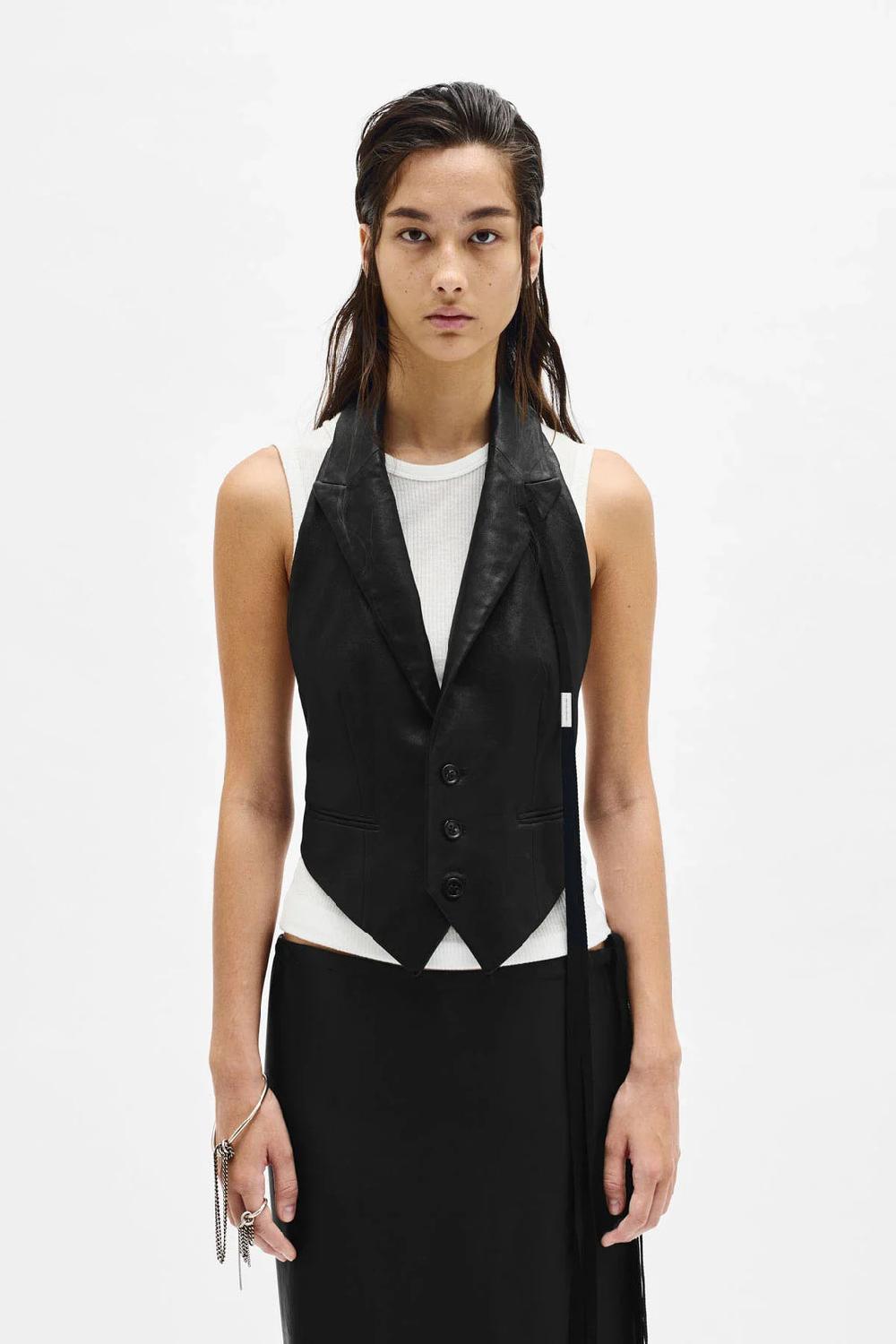 ann demeulemeester Zipora Waistcoat