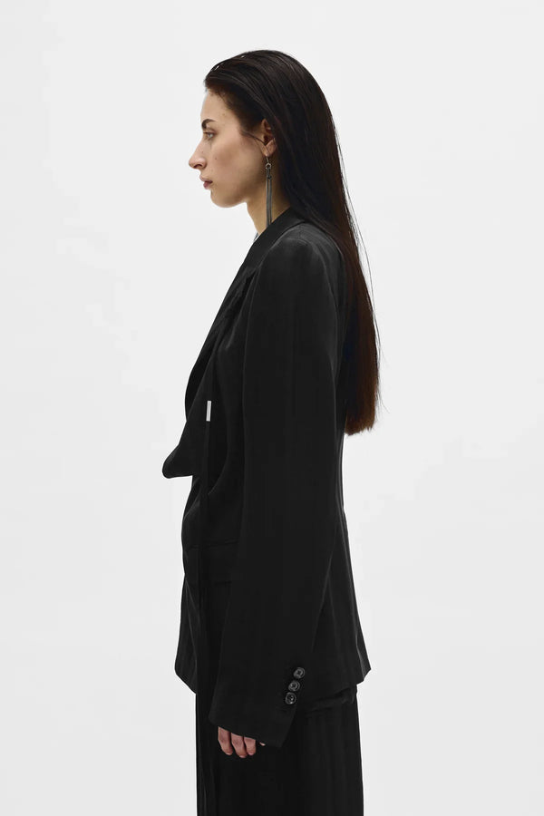 Ann Demeulemeester Disa Asymmetric Deconstructed Blazer