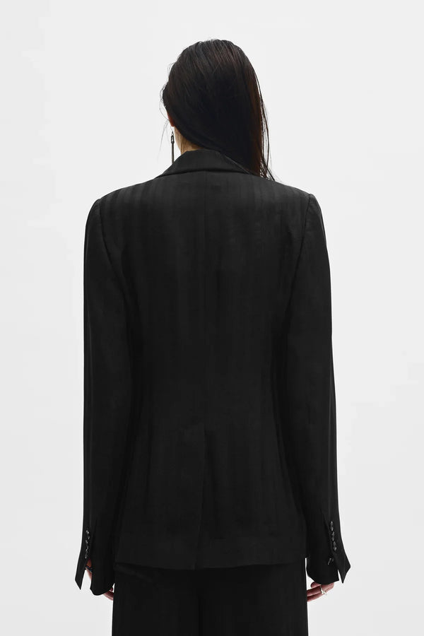 Ann Demeulemeester Disa Asymmetric Deconstructed Blazer