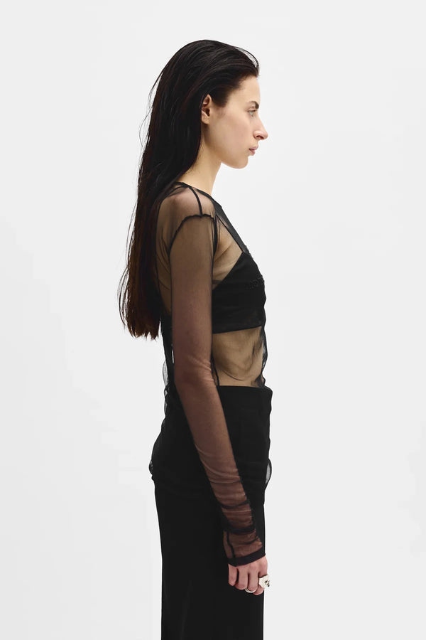 Ann Demeulemeester Fiene ''Sunset Bleeding'' Long Sleeve Top