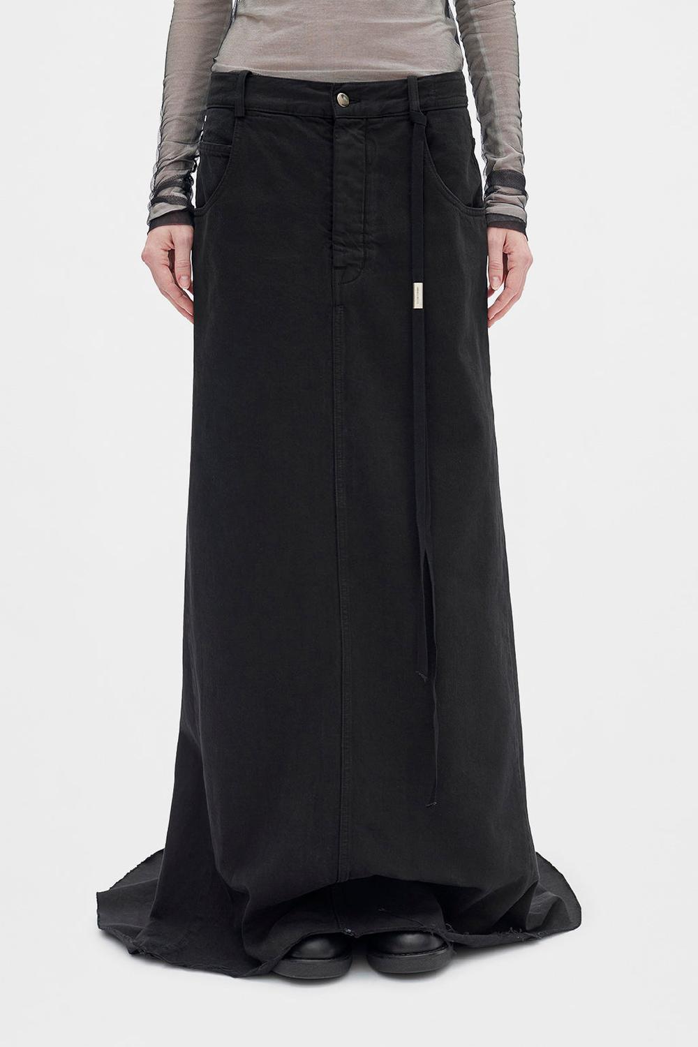 ann demeulemeester Goele 5 Pocket Denim Comfort Skirt