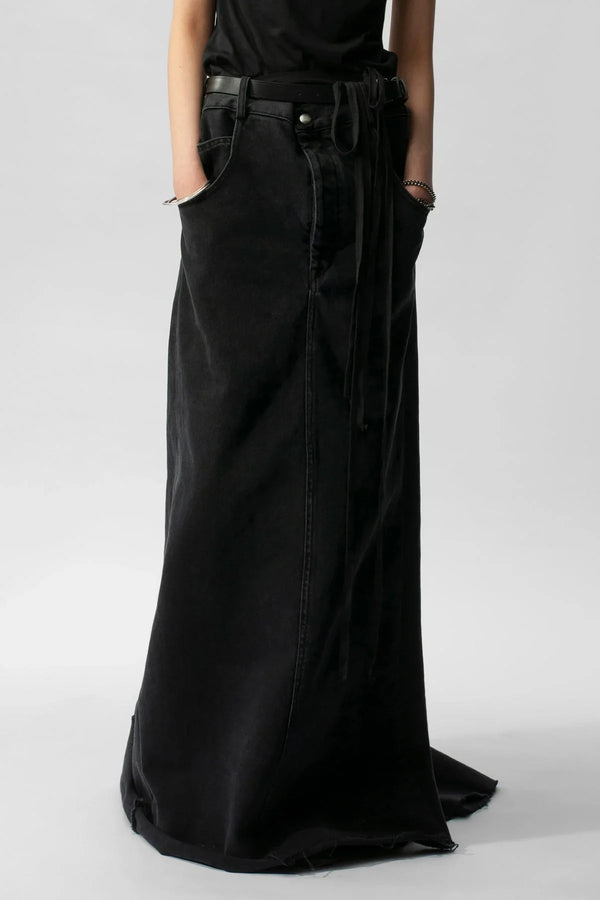 Ann Demeulemeester Goele Five Pockets Comfort Skirt