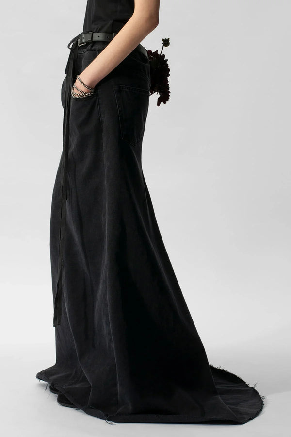 Ann Demeulemeester Goele Five Pockets Comfort Skirt