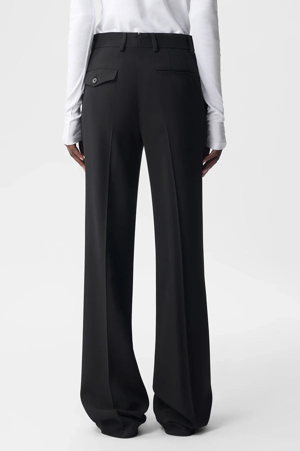 Ann Demeulemeester Maaike Flared Leg Comfort Trousers