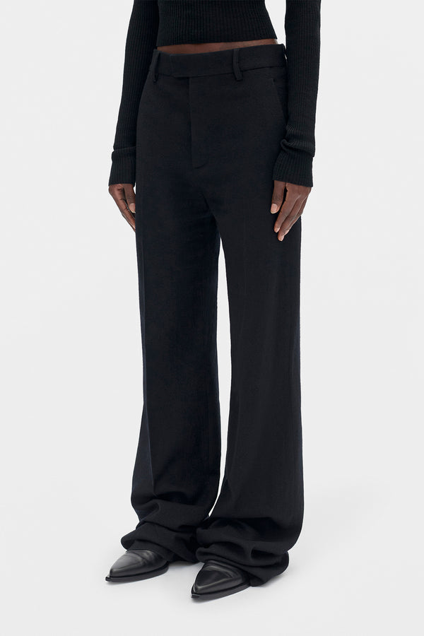 Ann Demeulemeester Maaike Flared Leg Comfort Trousers