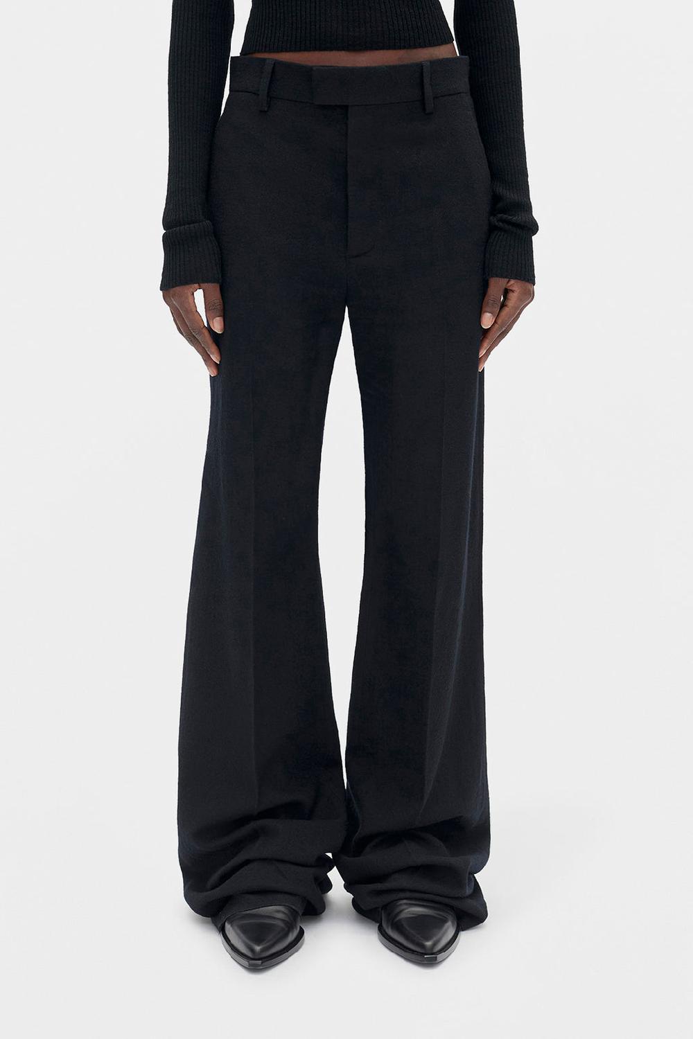 ann demeulemeester Maaike Flared Leg Comfort Trousers