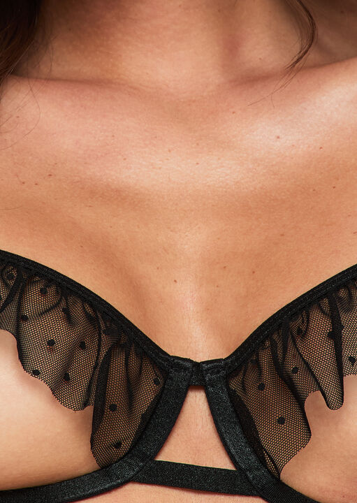 Ann Summers All Mine Crotchless Set Black