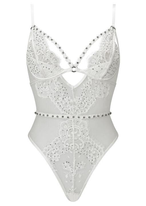 Ann Summers Astrid Crotchless Body Ivory