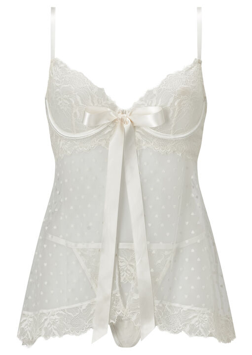 Ann Summers Bon Bon Babydoll Ivory