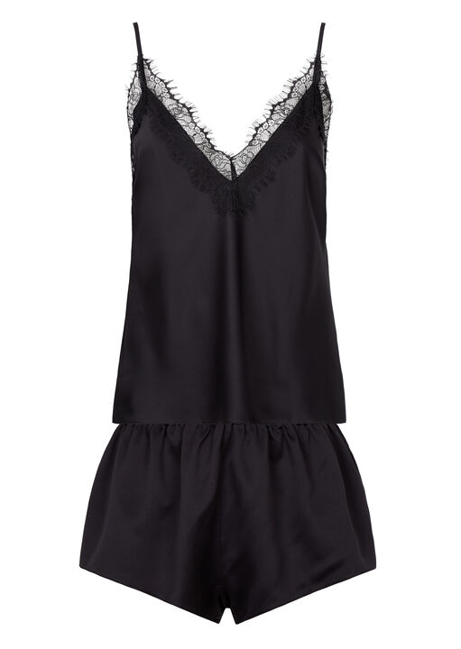 Ann Summers Cerise Cami Set Black