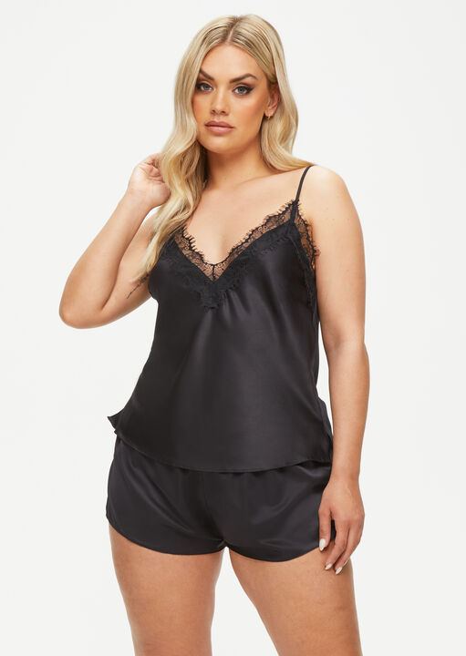 ann summers Cerise Cami Set Black