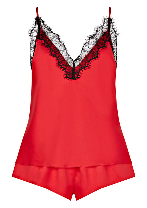 Ann Summers Cerise Cami Set Red