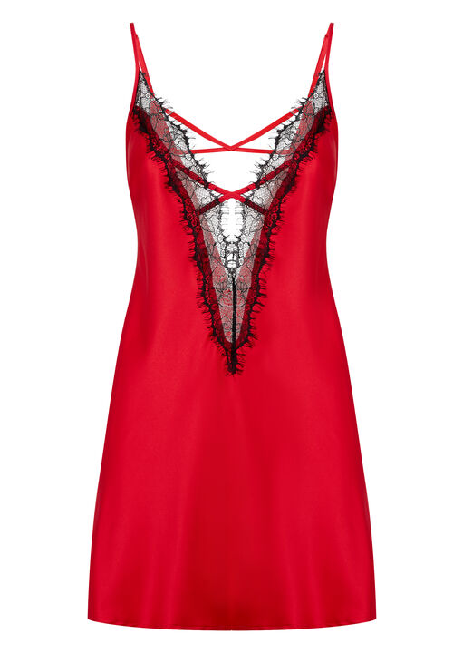 Ann Summers Cherryann Chemise Red