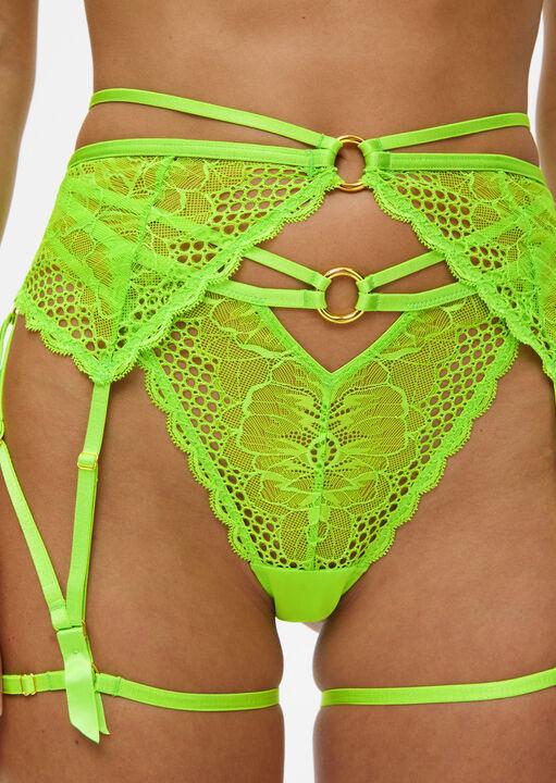 Ann Summers Compelling Suspender Harness Lime