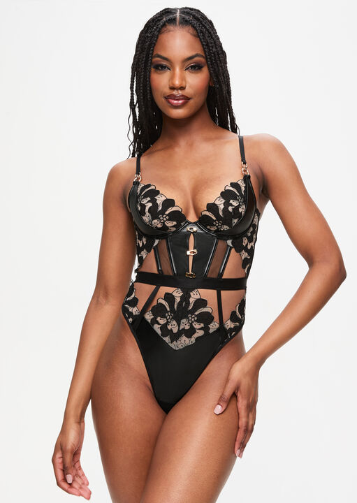 ann summers Dark Side Crotchless Body