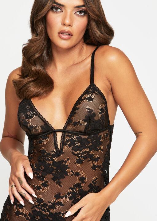 Ann Summers Enlightening Chemise Black