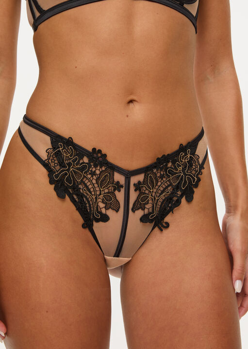 ann summers Enticement Thong Black