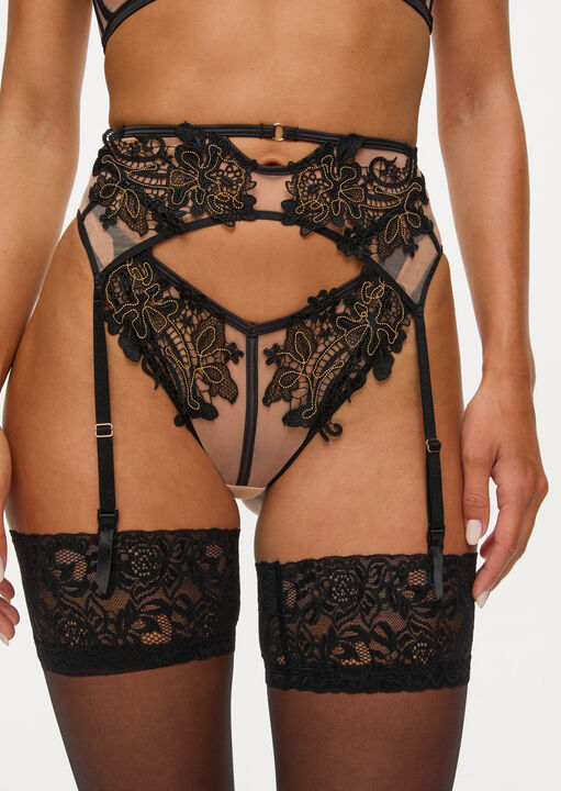 ann summers Enticement Waspie Black