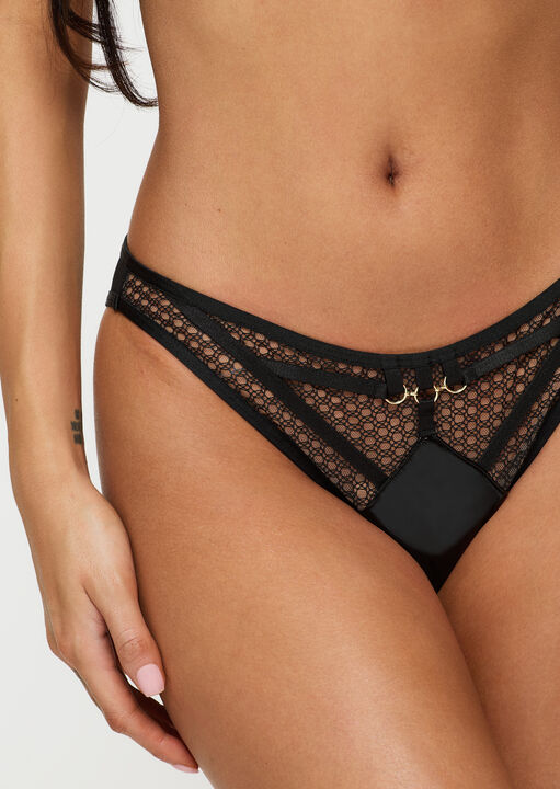 Ann Summers Evoke PU Brazilian Black