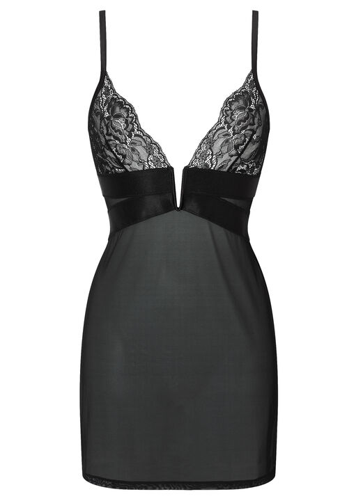 Ann Summers Gracious Chemise Black