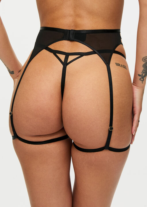 Ann Summers Incensing Suspender Belt Black
