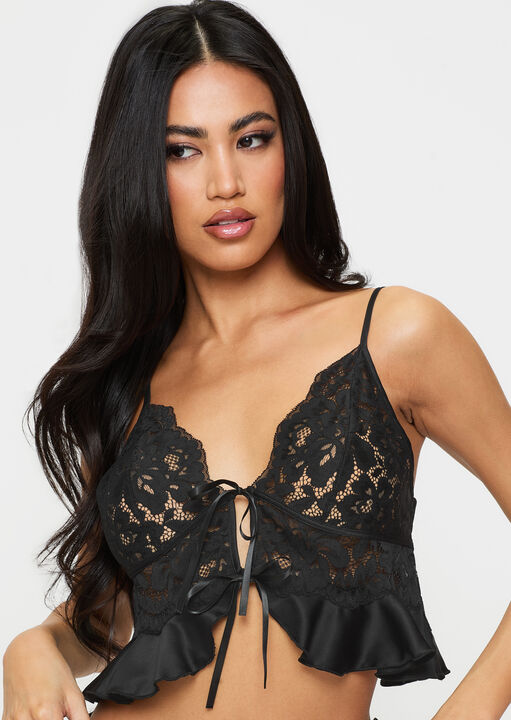 Ann Summers Intense Desire Cami Set Black