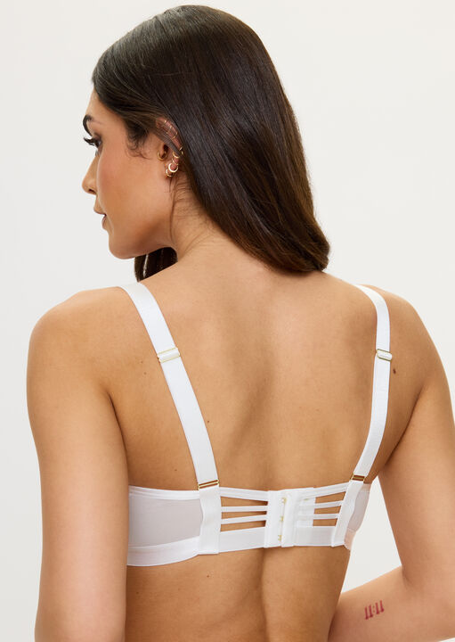 Ann Summers Mirage Padded Plunge Bra Ivory