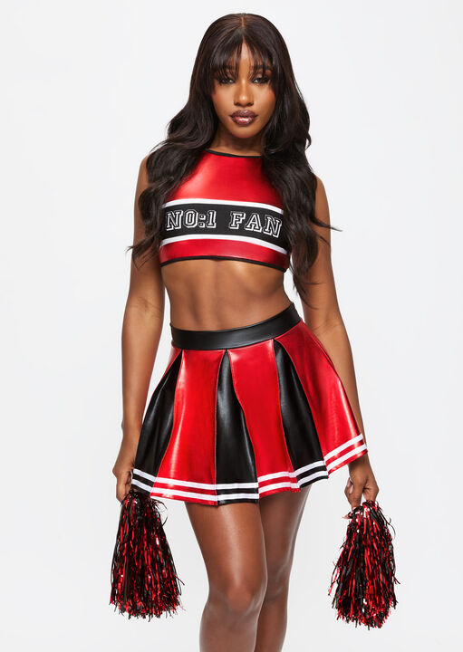 ann summers No.1 Fan Cheerleader Set Red