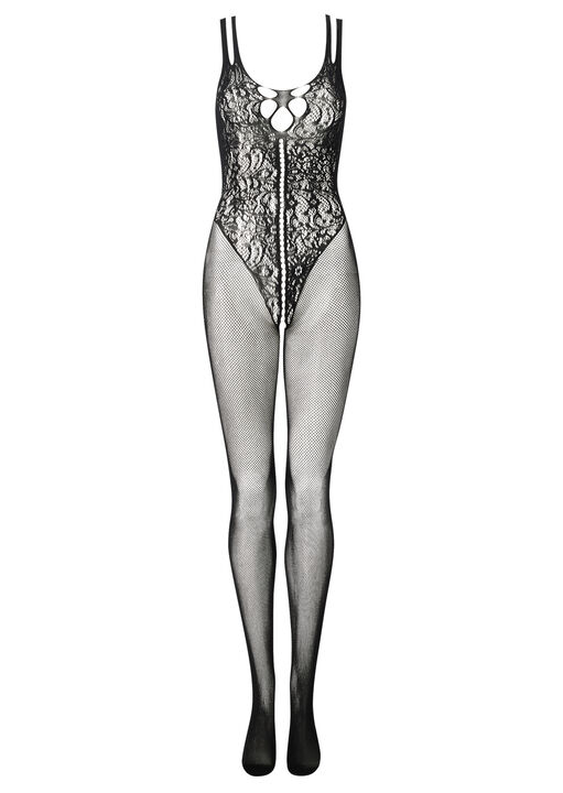 Ann Summers Radiance Crotchless Bodystocking Black