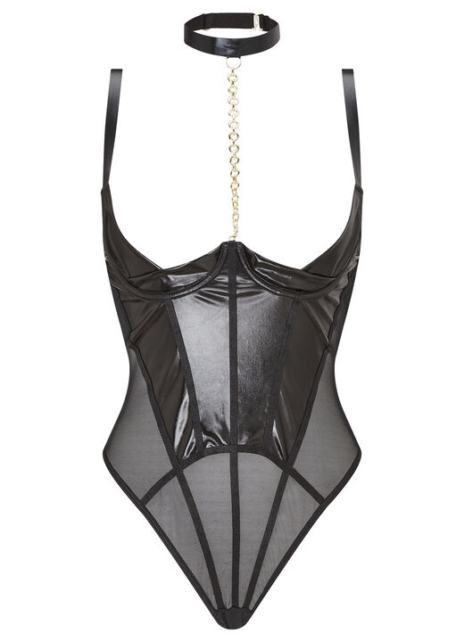 Ann Summers Revolutionary Crotchless Body Black