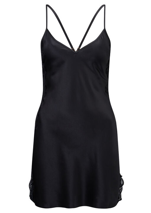 Ann Summers Rosalie Chemise Black