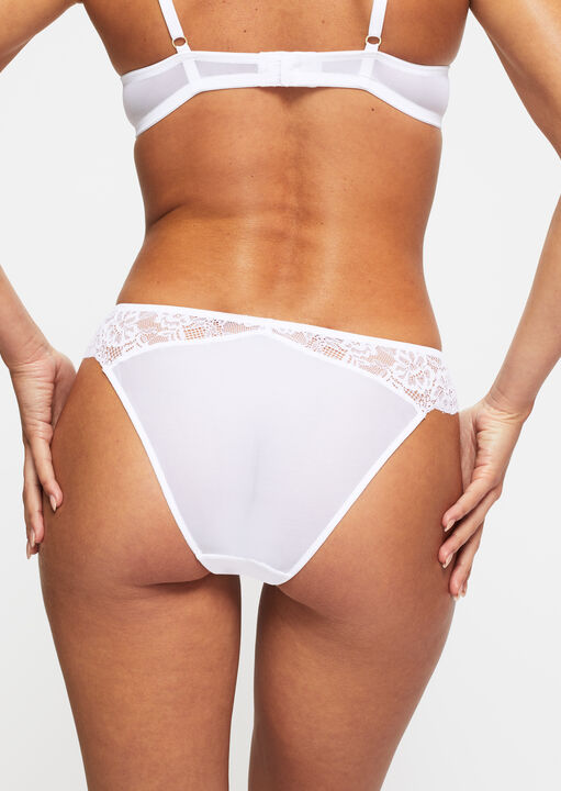 Ann Summers Sexy Lace 3 Pack Brazilian White