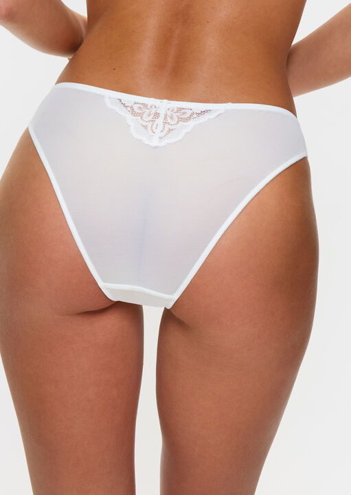 Ann Summers Sexy Lace Brazilian White