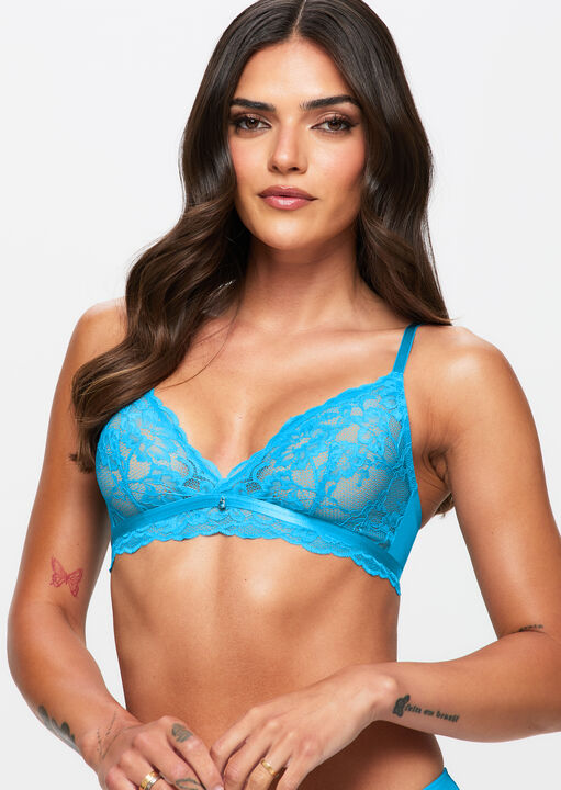 ann summers Sexy Lace Non Padded Bralette Aqua