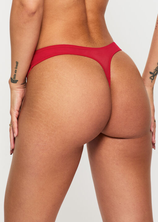 Ann Summers Sexy Lace Thong Red