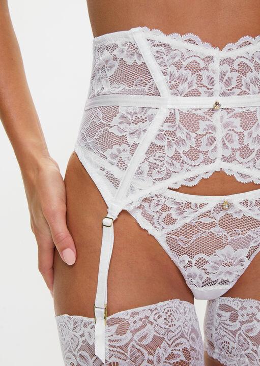 Ann Summers Sexy Lace Waspie White