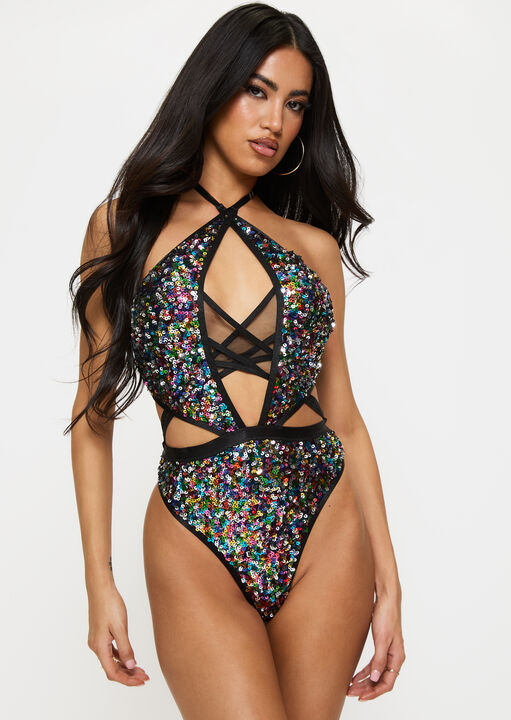 ann summers Star of the Show Sequin Body Multi