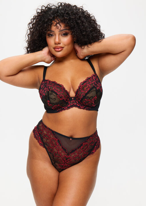 Ann Summers Sexy Lace Fuller Bust Non Padded Plunge Bra