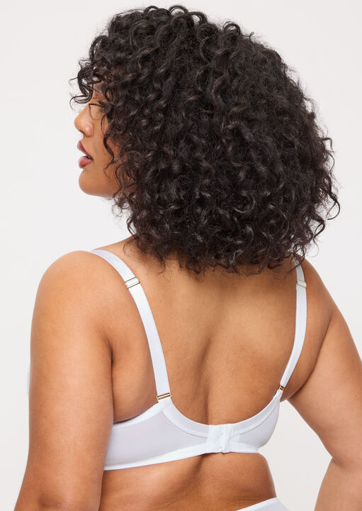 Ann Summers Sexy Lace Fuller Bust Non Padded Plunge Bra White