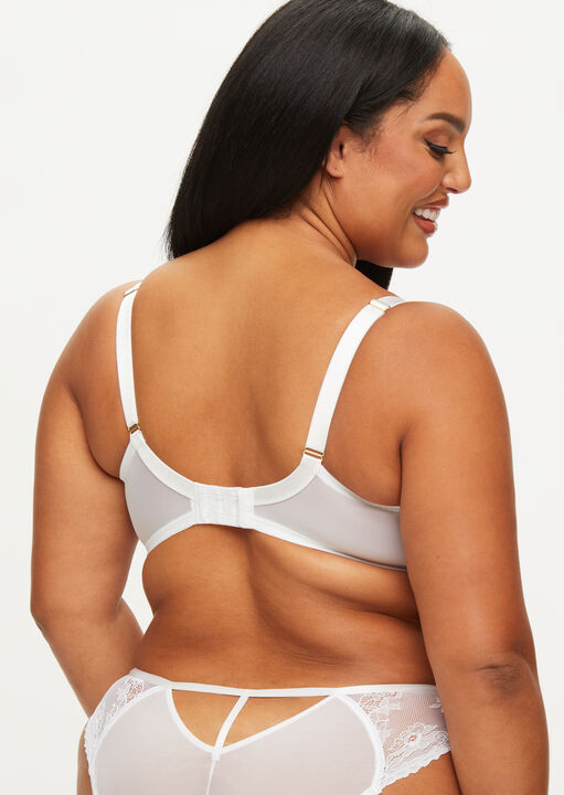 Ann Summers The Icon Fuller Bust Non Padded Balcony Bra White