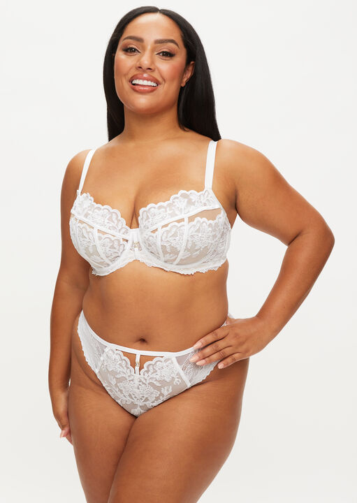 Ann Summers The Icon Fuller Bust Non Padded Balcony Bra White