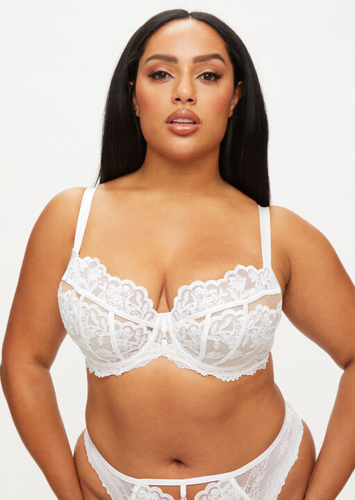 ann summers The Icon Fuller Bust Non Padded Balcony Bra White