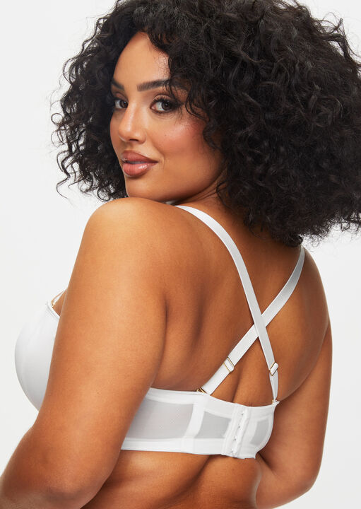 Ann Summers The Icon Padded Fuller Bust Multiway Balcony Bra White