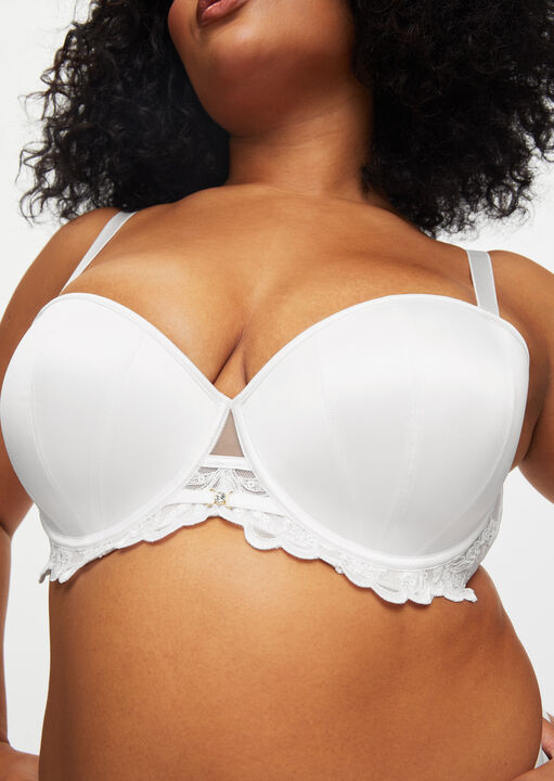 Ann Summers The Icon Padded Fuller Bust Multiway Balcony Bra White