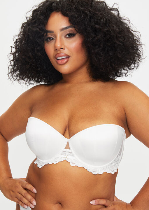 ann summers The Icon Padded Fuller Bust Multiway Balcony Bra White