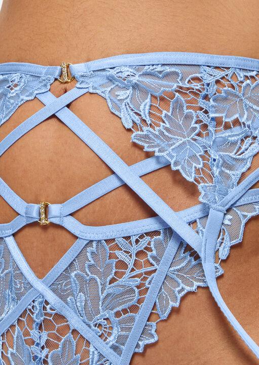 Ann Summers Untold Desire Suspender Belt Light Blue