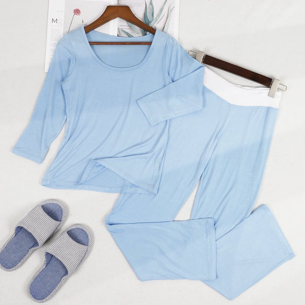 anna kaci 3/4 Sleeve Yoga Dance Fitness Sports Yoga Set